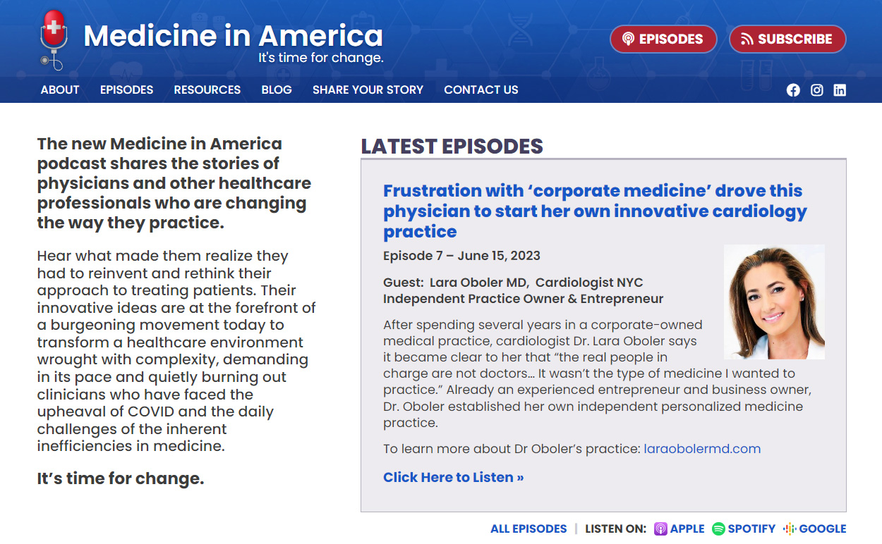 Medicine in America